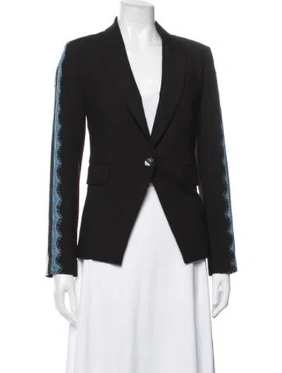 Pre-owned Veronica Beard Blazer In Black