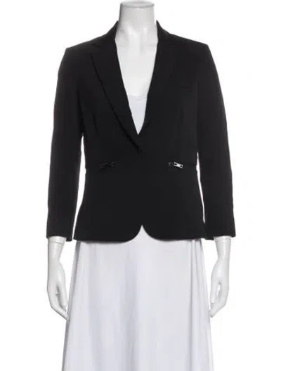 Pre-owned Veronica Beard Blazer In Black