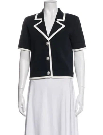 Pre-owned Veronica Beard Blazer In Black