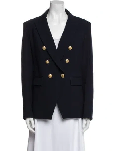 Pre-owned Veronica Beard Blazer In Blue