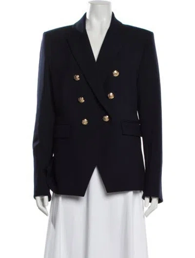 Pre-owned Veronica Beard Blazer In Blue