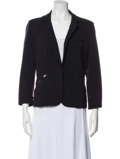 Pre-owned Veronica Beard Blazer In Blue