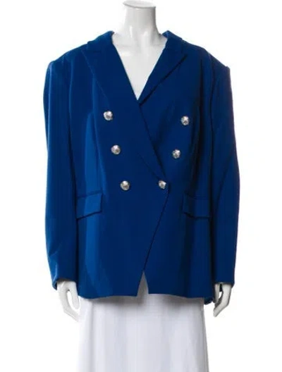 Pre-owned Veronica Beard Blazer In Blue