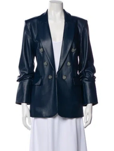 Pre-owned Veronica Beard Blazer In Blue