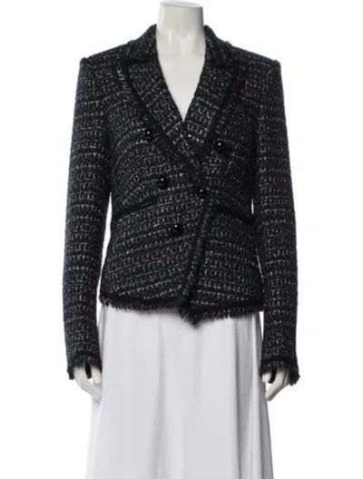 Pre-owned Veronica Beard Blazer In Blue