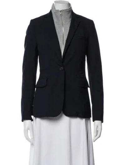 Pre-owned Veronica Beard Blazer In Blue
