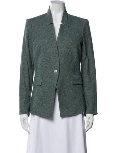 Pre-owned Veronica Beard Blazer In Blue