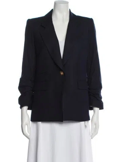 Pre-owned Veronica Beard Blazer In Blue