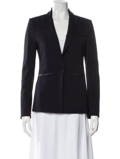 Pre-owned Veronica Beard Blazer In Blue