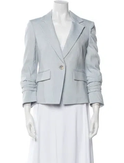 Pre-owned Veronica Beard Blazer In Blue