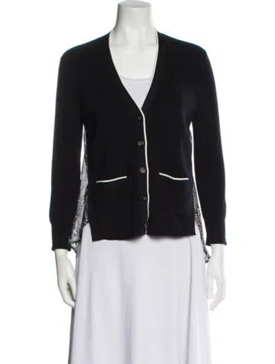 Pre-owned Veronica Beard Blazer In Blue