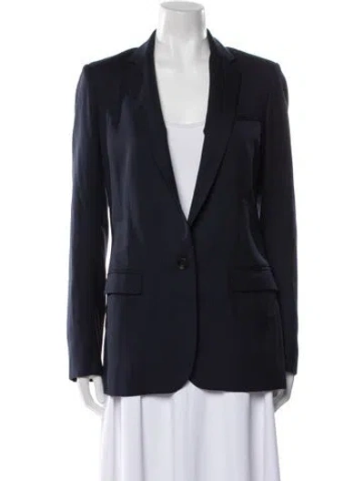 Pre-owned Veronica Beard Blazer In Blue
