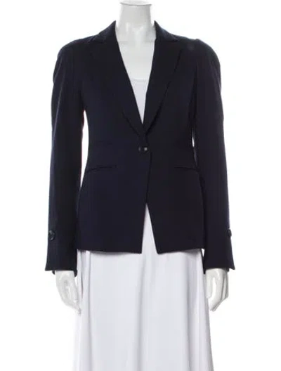 Pre-owned Veronica Beard Blazer In Blue
