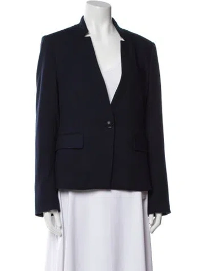 Pre-owned Veronica Beard Blazer In Blue