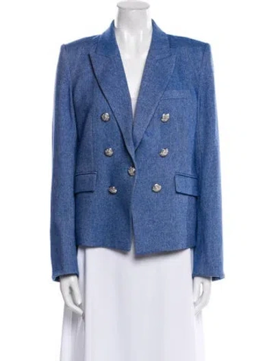 Pre-owned Veronica Beard Blazer In Blue
