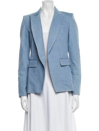 Pre-owned Veronica Beard Blazer In Blue