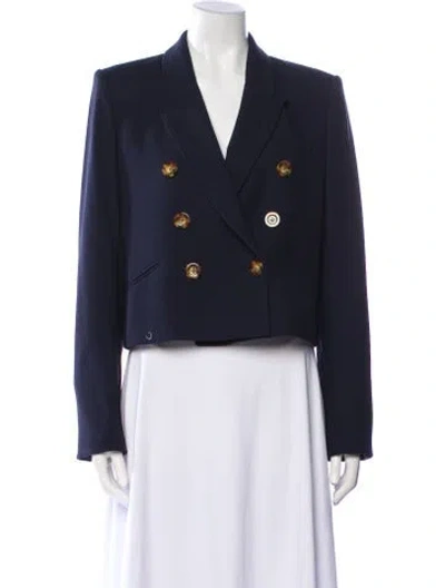 Pre-owned Veronica Beard Blazer In Blue