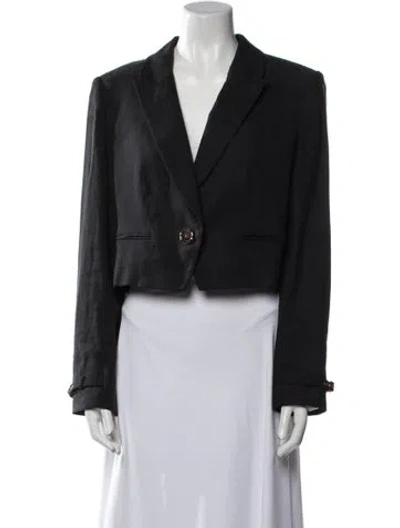 Pre-owned Veronica Beard Blazer In Blue