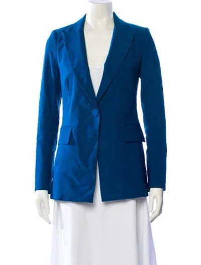 Pre-owned Veronica Beard Blazer In Blue