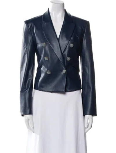 Pre-owned Veronica Beard Blazer In Blue