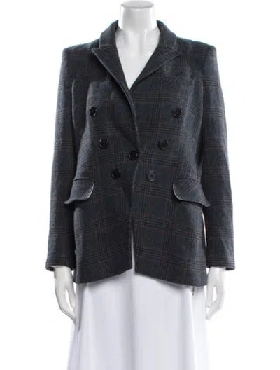 Pre-owned Veronica Beard Blazer In Blue