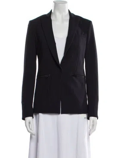 Pre-owned Veronica Beard Blazer In Blue