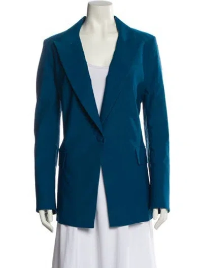 Pre-owned Veronica Beard Blazer In Blue