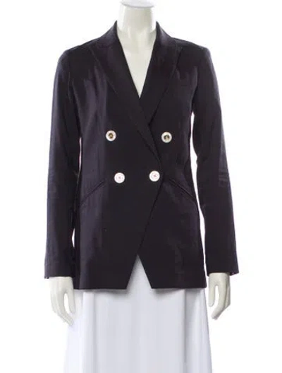 Pre-owned Veronica Beard Blazer In Blue