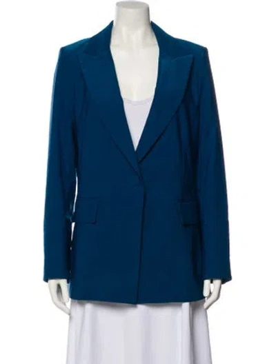 Pre-owned Veronica Beard Blazer In Blue