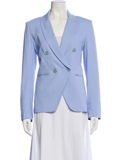 Pre-owned Veronica Beard Blazer In Blue