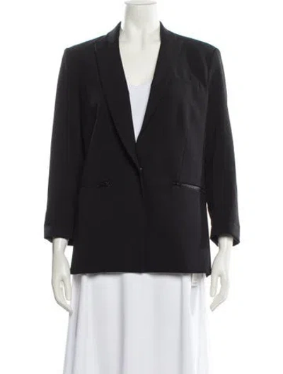 Pre-owned Veronica Beard Blazer In Blue