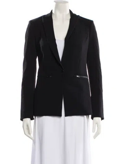 Pre-owned Veronica Beard Blazer In Blue