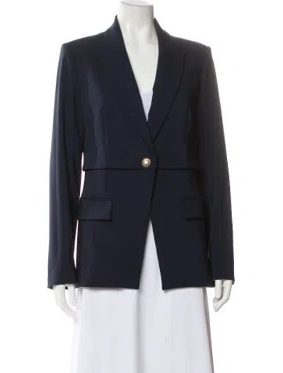 Pre-owned Veronica Beard Blazer In Blue