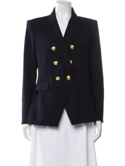 Pre-owned Veronica Beard Blazer In Blue