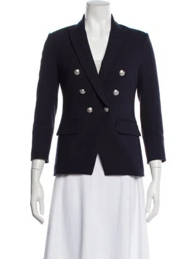 Pre-owned Veronica Beard Blazer In Blue