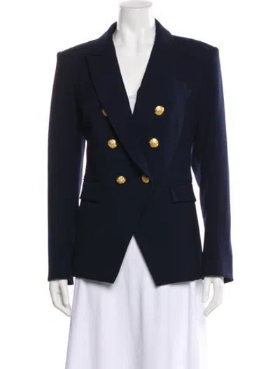 Pre-owned Veronica Beard Blazer In Blue