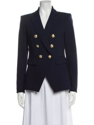 Pre-owned Veronica Beard Blazer In Blue