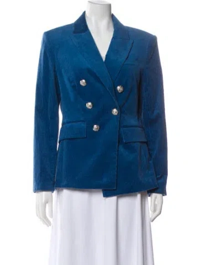 Pre-owned Veronica Beard Blazer In Blue