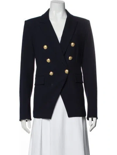 Pre-owned Veronica Beard Blazer In Blue