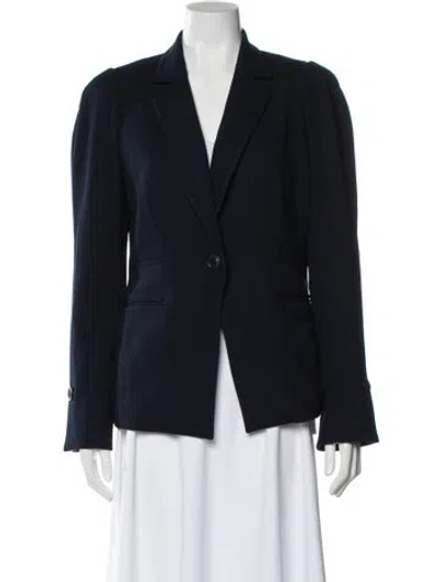 Pre-owned Veronica Beard Blazer In Blue