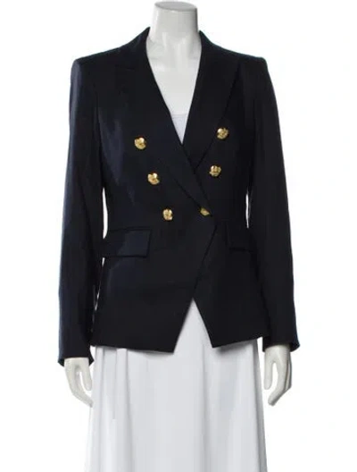 Pre-owned Veronica Beard Blazer In Blue