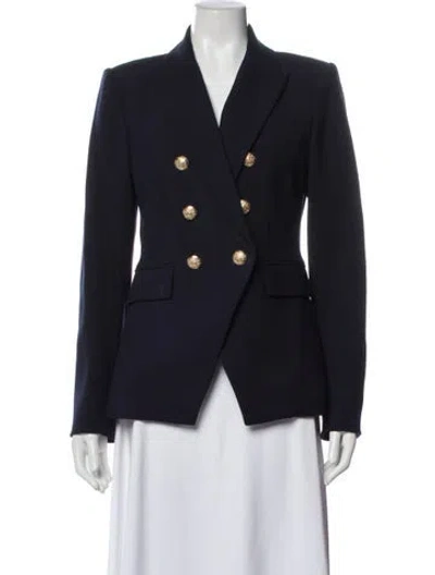 Pre-owned Veronica Beard Blazer In Blue
