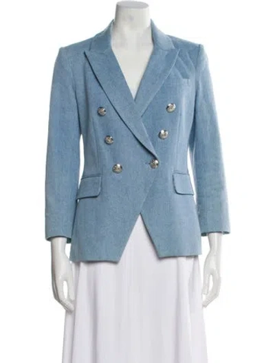 Pre-owned Veronica Beard Blazer In Blue