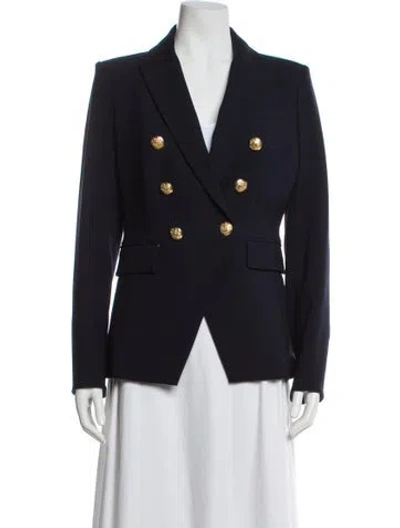 Pre-owned Veronica Beard Blazer In Blue