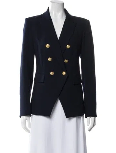 Pre-owned Veronica Beard Blazer In Blue