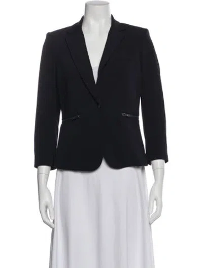Pre-owned Veronica Beard Blazer In Blue