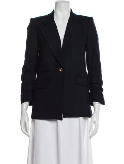 Pre-owned Veronica Beard Blazer In Blue