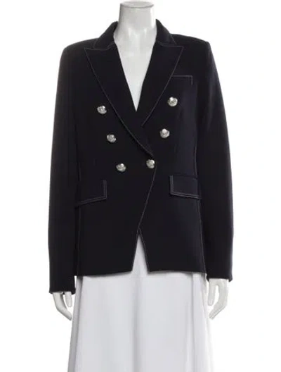 Pre-owned Veronica Beard Blazer In Blue