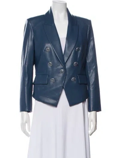Pre-owned Veronica Beard Blazer In Blue