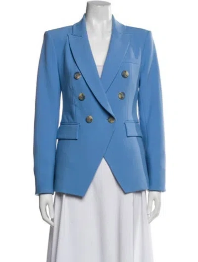 Pre-owned Veronica Beard Blazer In Blue